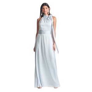 Sachin & Babi Kayla Halter Evening Gown